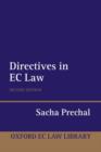Directives in EC Law - Book