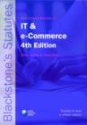 Blackstone's Statutes on IT and e-Commerce - Book