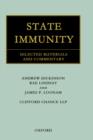 State Immunity : Selected Materials and Commentary - Book