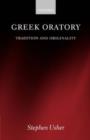 Greek Oratory : Tradition and Originality - Book