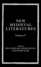 New Medieval Literatures : Volume V - Book
