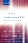 Constructions at Work : The nature of generalization in language - Book