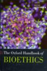 The Oxford Handbook of Bioethics - Book