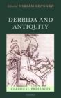 Derrida and Antiquity - Book