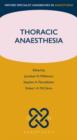 Thoracic Anaesthesia - Book