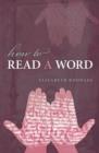 How to Read a Word - Book