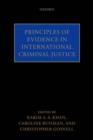 Principles of Evidence in International Criminal Justice - Book