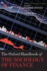 The Oxford Handbook of the Sociology of Finance - Book