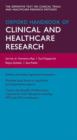 Oxford Handbook of Clinical and Healthcare Research - Book