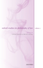 Oxford Studies in Philosophy of Law: Volume 2 - Book