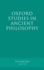 Oxford Studies in Ancient Philosophy, Volume 41 - Book