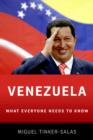 Venezuela : What Everyone Needs to Know® - Book