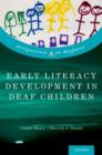 Early Literacy Development in Deaf Children - Book