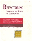 Refactoring : Improving the Design of Existing Code - Book