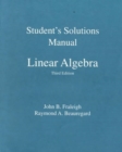 Student Solution Manual for Linear Algebra - Book