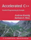 Accelerated C++ : Practical Programming by Example - Book