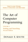 Art of Computer Programming, The : Sorting and Searching, Volume 3 - Book