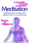 Meditation : Self-regulation Strategy and Altered State of Consciousness - Book