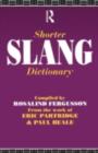 Shorter Slang Dictionary - eBook