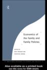 Economics of the Family and Family Policies - eBook