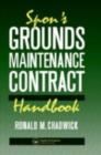 Spon's Grounds Maintenance Contract Handbook - eBook