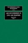 Law and Economics in Civil Law Countries - eBook