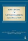 Handbook of Metacognition in Education - eBook