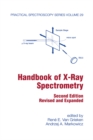 Handbook of X-Ray Spectrometry - eBook