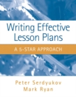 Writing Effective Lesson Plans : The 5-Star Approach - Book