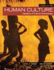 Human Culture : Highlights of Cultural Anthropology - Book
