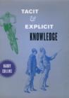 Tacit and Explicit Knowledge - eBook