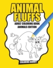 Animal Fluffs : Adult Coloring Book Animals Edition - Book