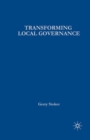 Transforming Local Governance : From Thatcherism to New Labour - eBook