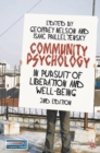 Community Psychology : In Pursuit of Liberation and Well-being - Book