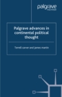 Palgrave Advances in Continental Political Thought - eBook