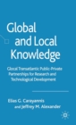 Global and Local Knowledge : Glocal Transatlantic Public-Private Partnerships for Research and Technological Development - eBook