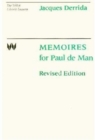 Memoires for Paul De Man - Book