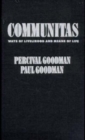 Communitas : Means of Livelihood and Ways of Life - Book