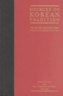 Sources of Korean Tradition : From the Sixteenth to the Twentieth Centuries - Book