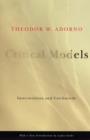 Critical Models : Interventions and Catchwords - Book