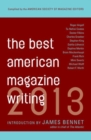 The Best American Magazine Writing 2013 - Book