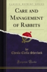 Care and Management of Rabbits - eBook