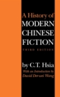 A History of Modern Chinese Fiction, Third Edition - Book