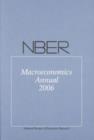 NBER Macroeconomics Annual 2006 - Book