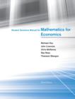 Student Solutions Manual for Mathematics for Economics - Book