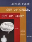 Out of Order, Out of Sight : Selected Writings in Meta-Art 1968-1992 Volume 1 - Book