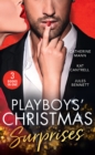 Playboy's Christmas Suprises : A Christmas Baby Surprise / Triplets Under the Tree / Holiday Baby Scandal - Book