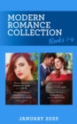 Modern Romance January 2023 Books 1-4 : Innocent Maid for the Greek / Forbidden Until Their Snowbound Night / Pregnant in the Italian's Palazzo / Cinderella Hired for His Revenge - Book