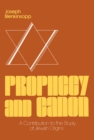 Prophecy and Canon : A Contribution to the Study of Jewish Origins - Book