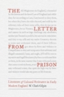 The Letter from Prison : Literature of Cultural Resistance in Early Modern England - Book